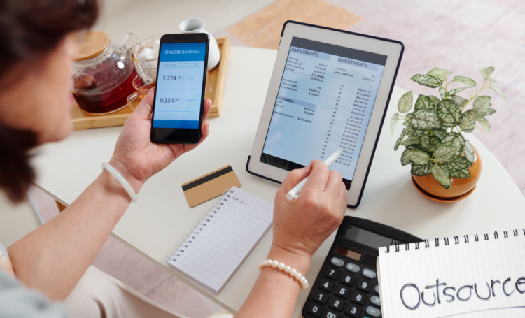 Outsourcing Your Accounting Needs with us hero